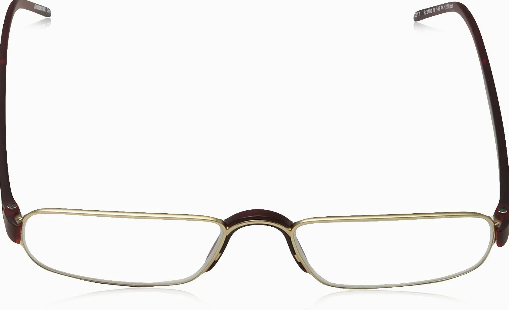 Rodenstock Akcesorium do czytania z lustrzanymi soczewkami i pełną krawędzią, okulary z lekką ramą ze stali nierdzewnej, dla dalekowidzów Uniseks ProRead R2180 (1 w zestawie)