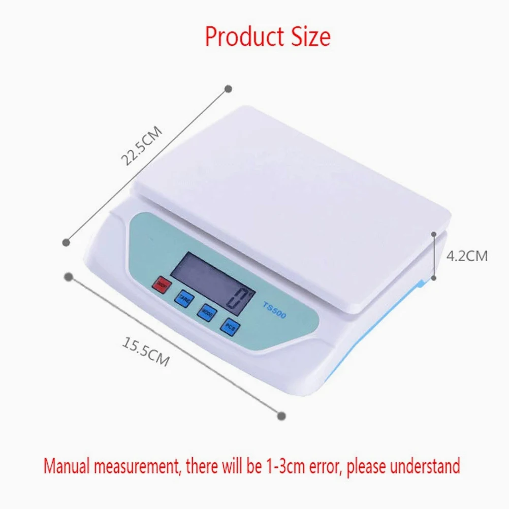 30kg Wagi o wysokiej precyzji do paczek 1g Wagi kuchenne Precyzyjne ważenie do kuchni Ekspresowa dostawa Wagi elektroniczne białe (kolor: biały, rozmiar: 25 kg x 1 g) (biały 25 kg x 1 g)