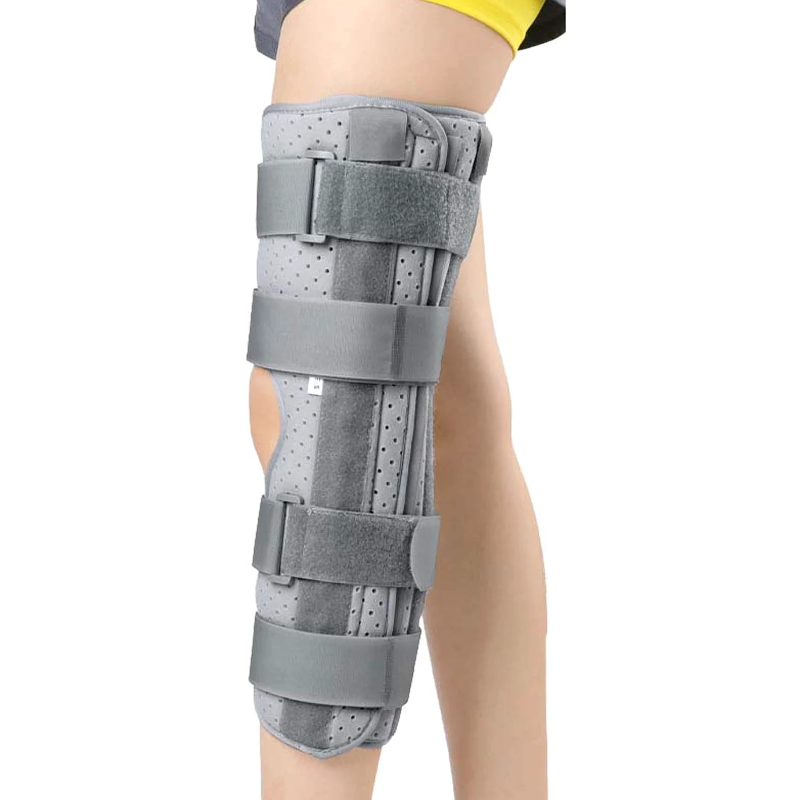 Regulowany stabilizator kolana z otwartą rzepką