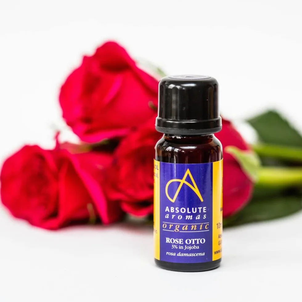 Absolute Aromas Organic Rose Otto 3% rozcieńczenie w oleju jojoba 10 ml