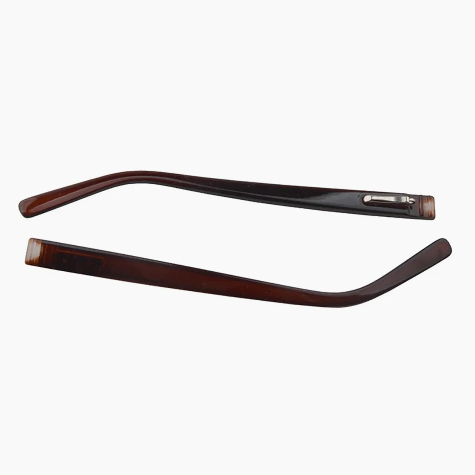 2 pary 9mm PC okulary sprężynowe zausznik Flex plastikowa końcówka nogawki oprawki optyczne części do naprawy okularów(Sp009 Various Color)