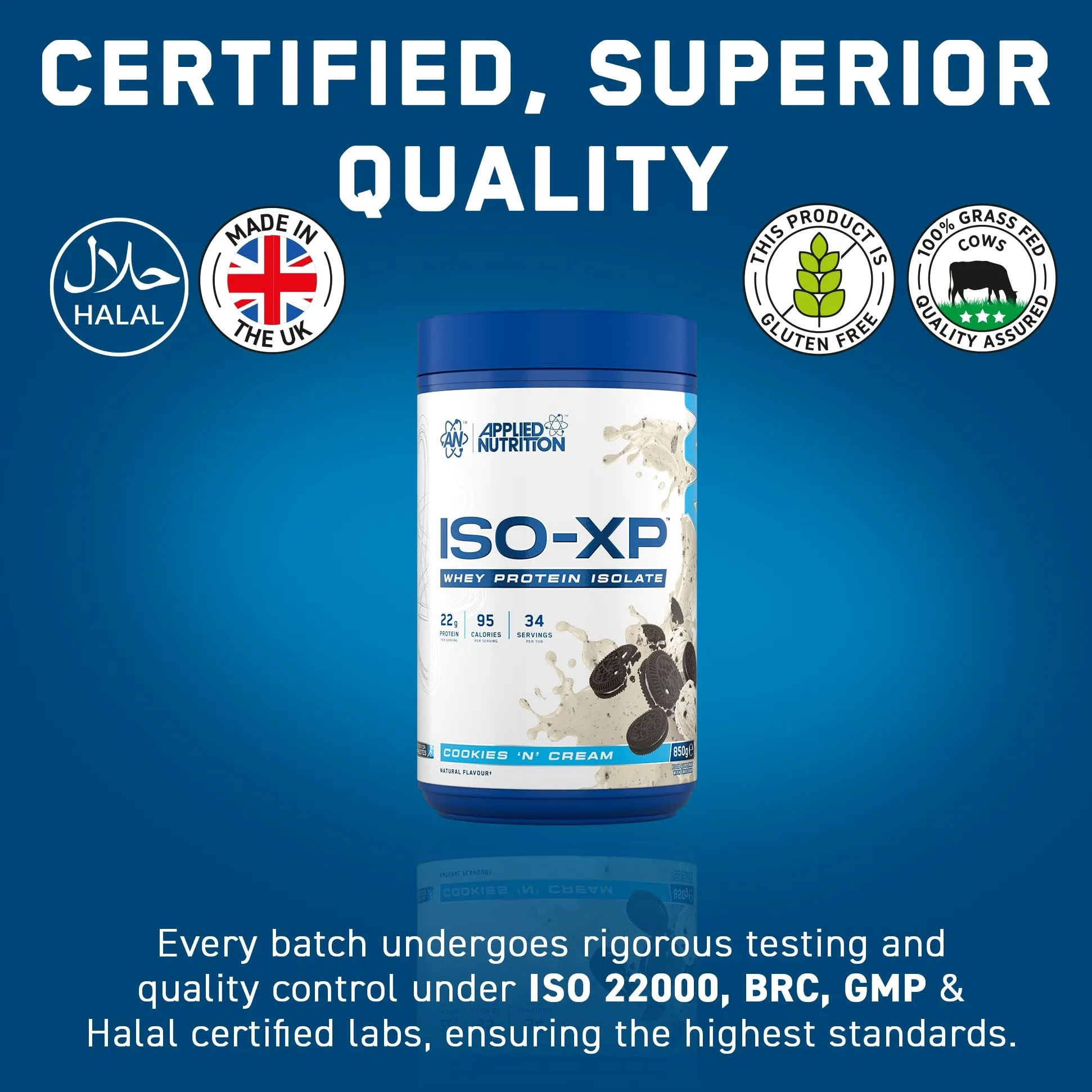 Applied Nutrition Iso-XP (850g) Chocolate Dessert - Białka - Izolat białka serwatkowego