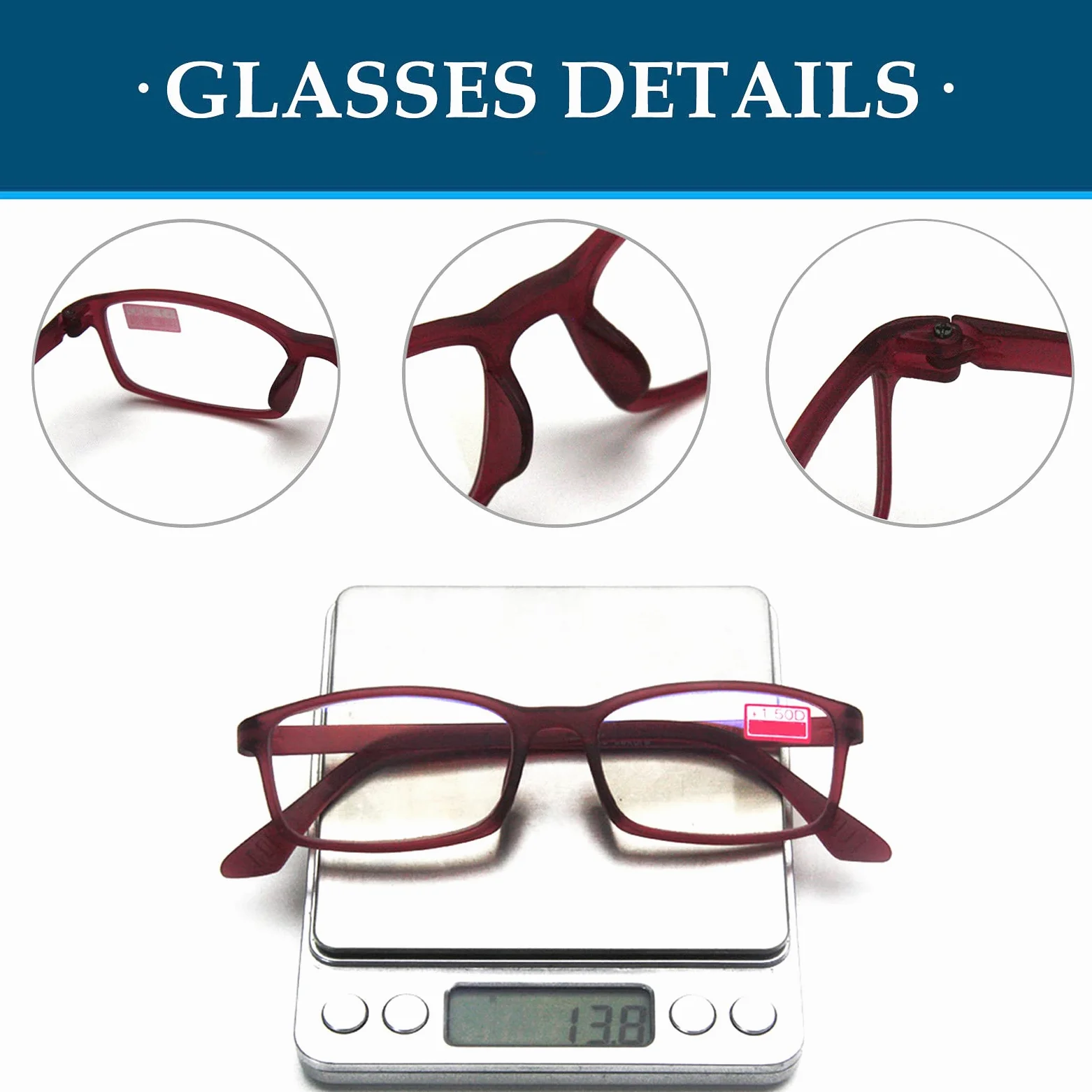Okulary do czytania dla kobiet i mężczyzn, styl vintage, prostokątne, przezroczyste, modne, anty-niebieskie okulary do czytania, sprężynowy zawias, lekka ochrona przed oślepieniem, czytnik gier komputerowych +3.0
