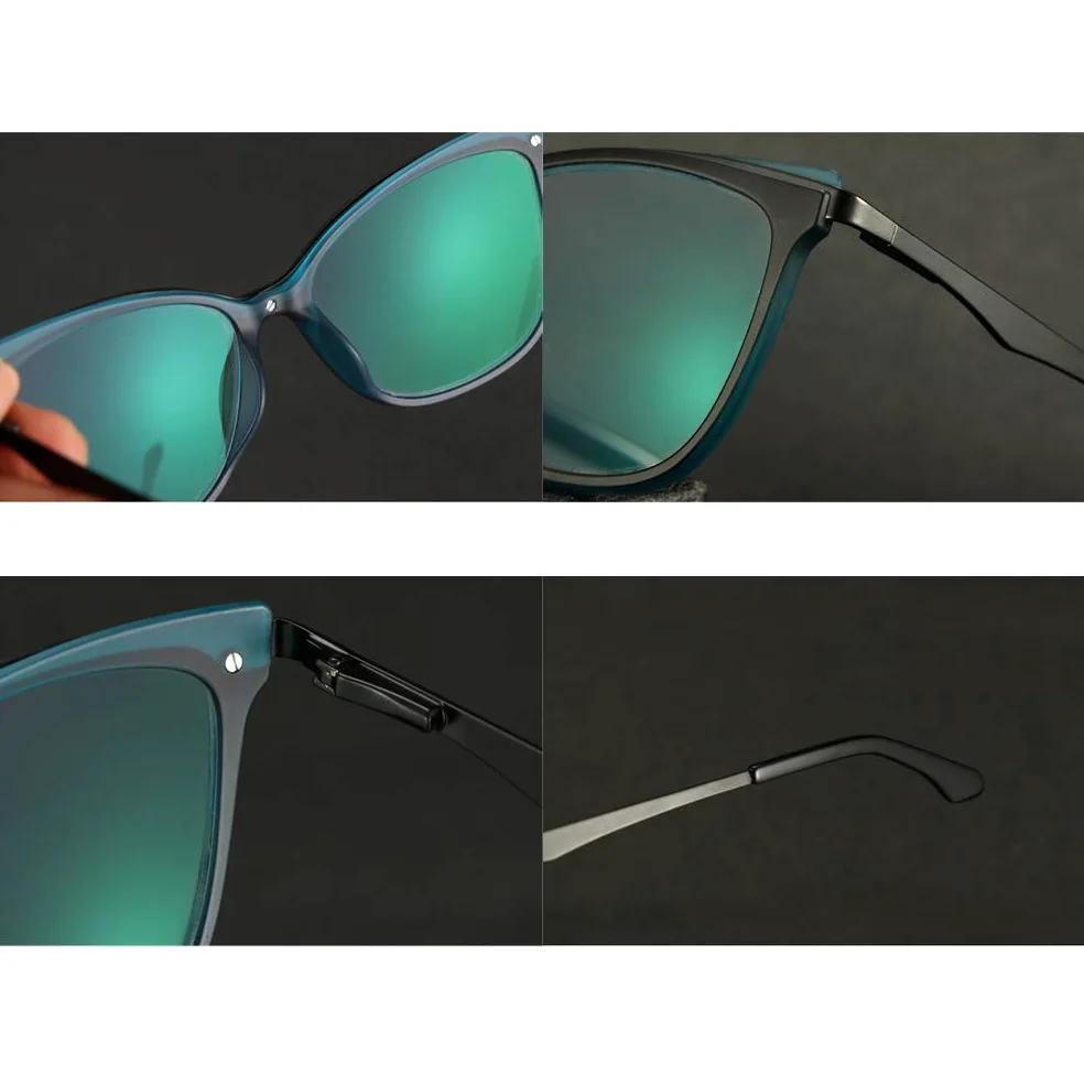 Fotochromowe okulary do czytania, TR 90 ramka zawias sprężynowy i wysokiej jakości soczewki z żywicy, polaryzowane okulary przeciwsłoneczne unisex
