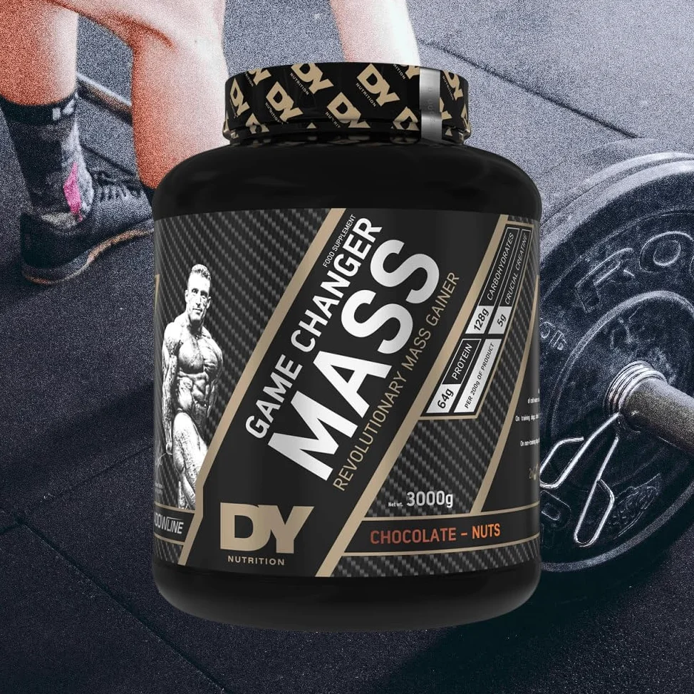 Dorian Yates Nutrition Game Changer Mass (3000g) Chocolate Nuts - Przyrost masy ciała - Z kreatyną