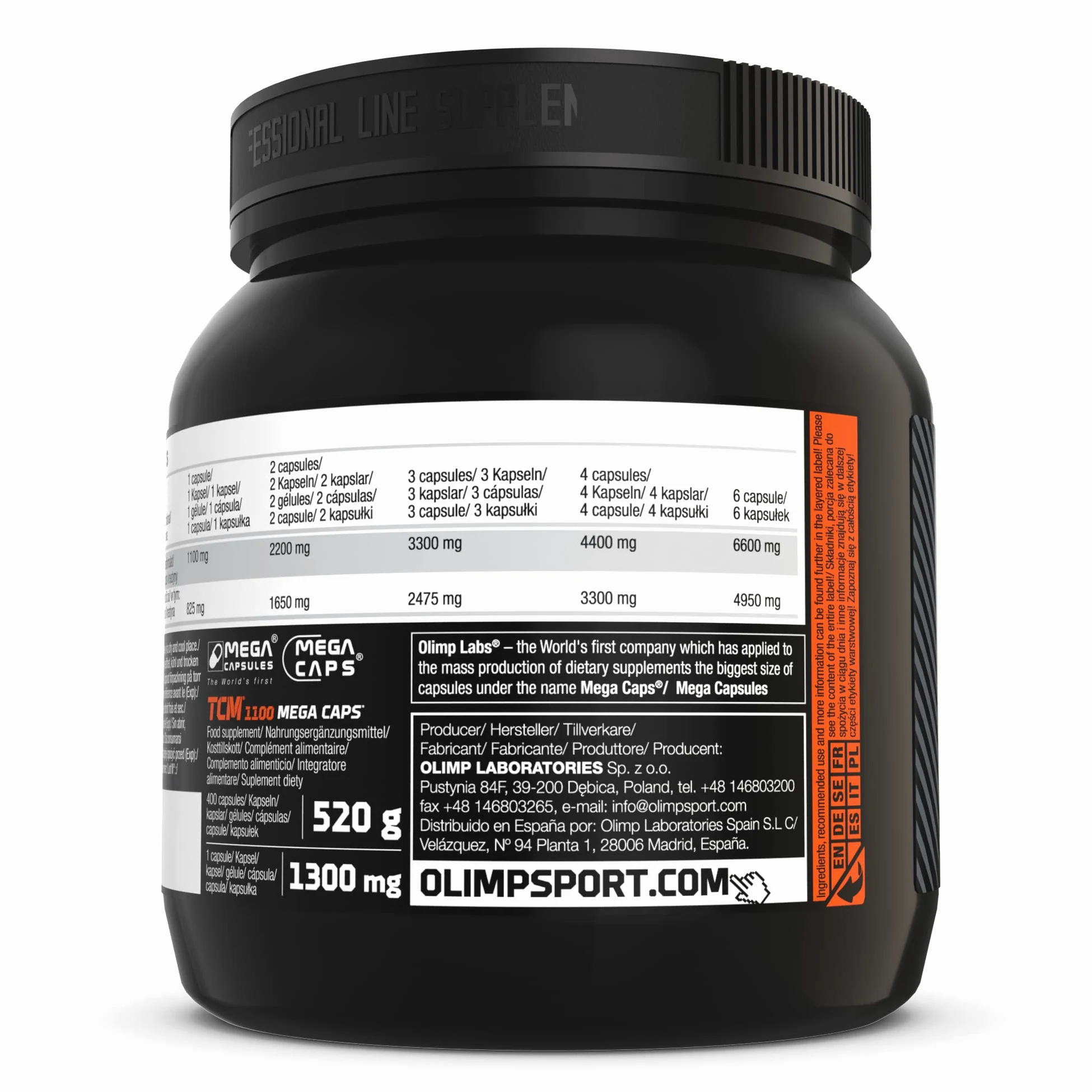 Olimp Sport Nutrition TCM® Mega Caps® - 400 Kapsułek