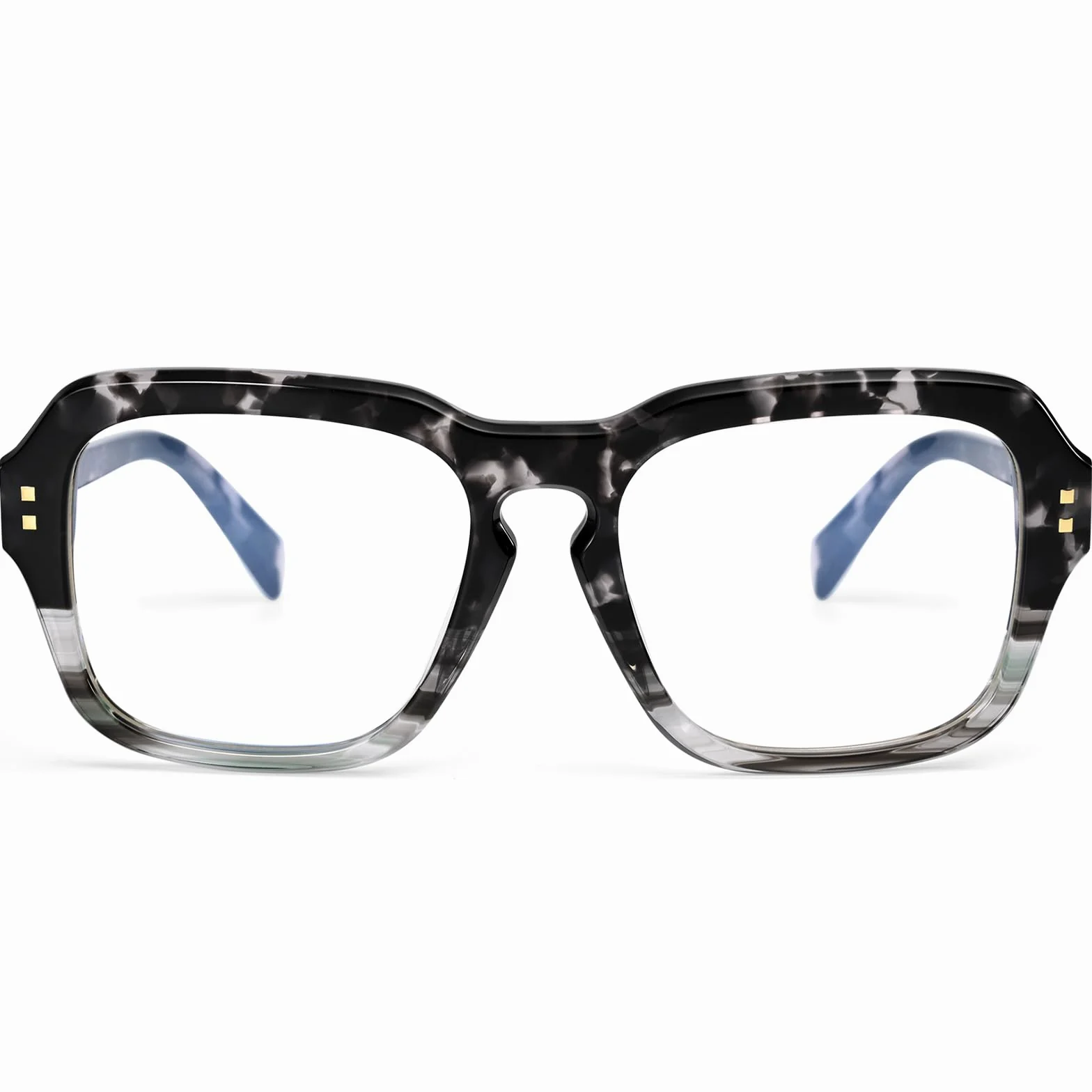 Dollger Kwadratowe okulary blokujące niebieskie światło dla kobiet i mężczyzn okulary do gier komputerowych ochrona UV400