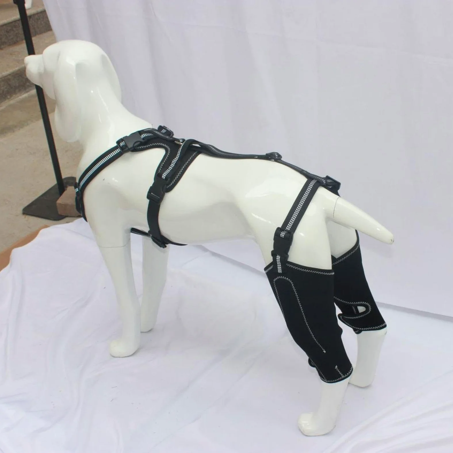 Stabilizator Tylnej Nogi Z Metalowymi Stabilizatorami Opaska Uprząż Na