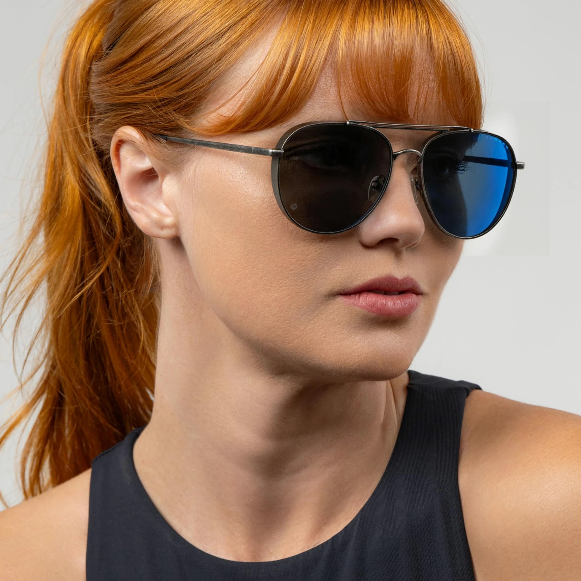 GUNNAR x Fallout Okulary - Brotherhood of Steel - Gunmetal - Sun