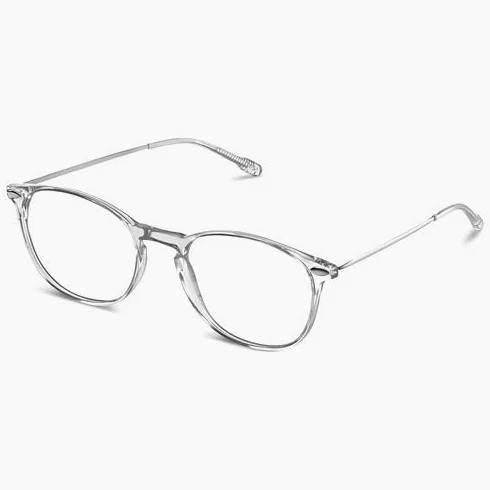 Nooz Okulary do czytania - Korekta kolorów kryształów +2,50 - owalny kształt - dla mężczyzn i kobiet - model Alba Essential Collection, Kryształ, Talla única