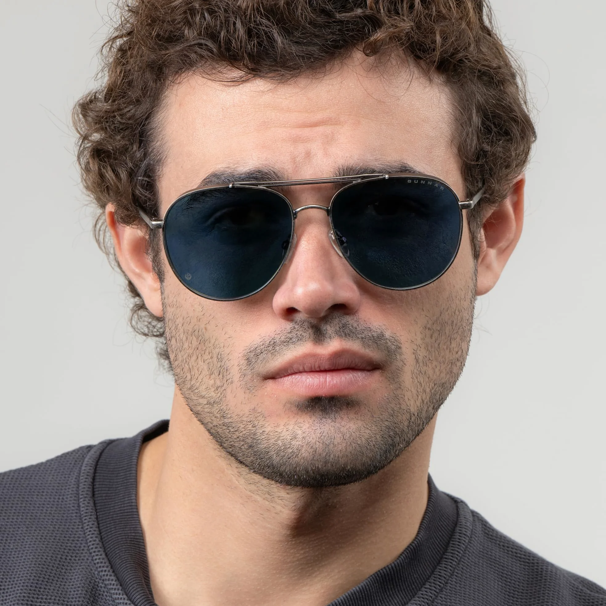 GUNNAR x Fallout Okulary - Brotherhood of Steel - Gunmetal - Sun