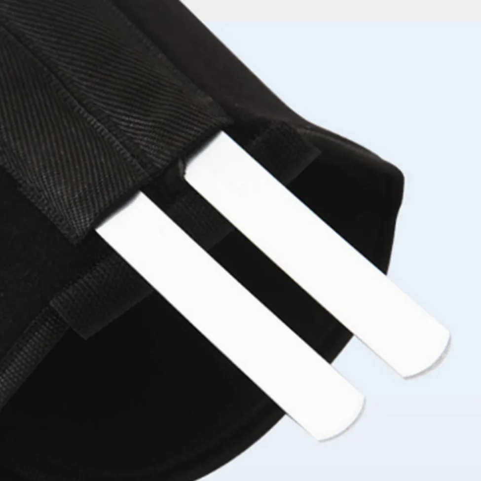 Regulowany Stabilizator Kolana, Orteza Stabilizująca Nogę, Ochraniacz Aktywności, Czarny-Średni,Black-M