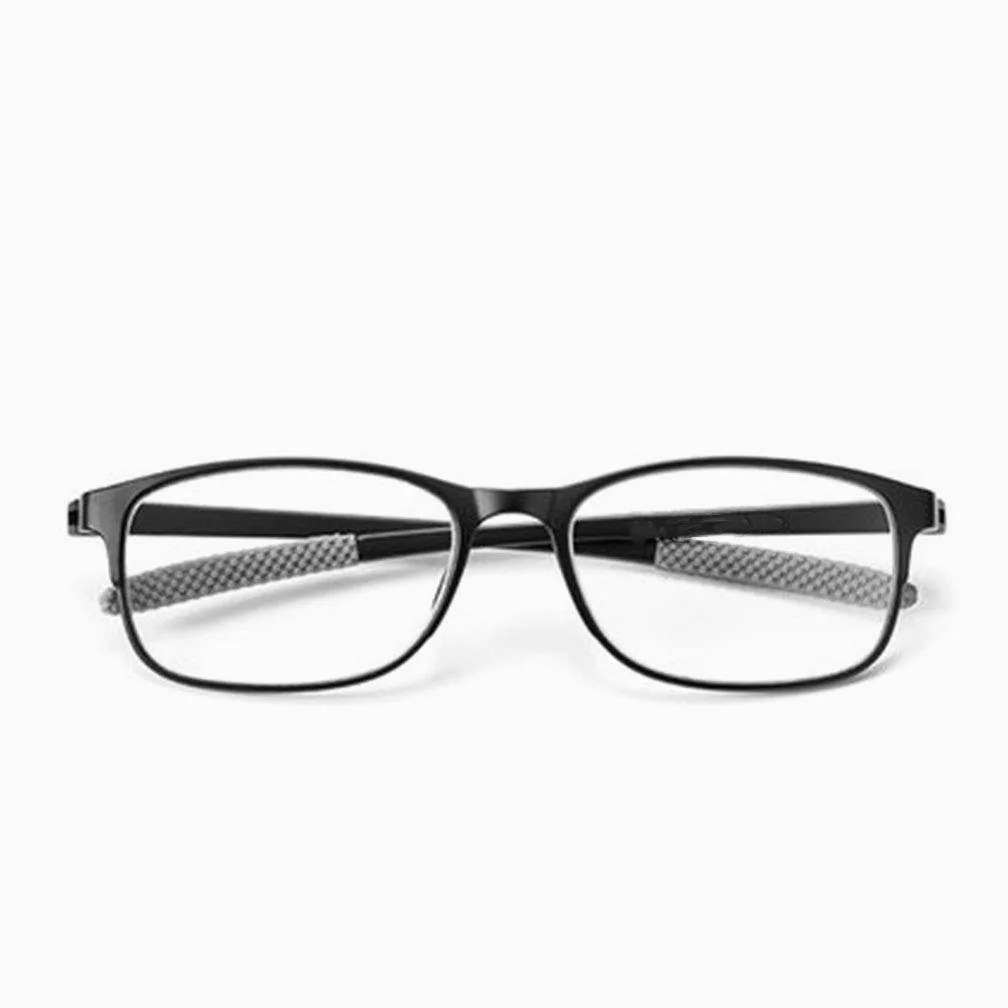 Okulary do czytania filtr światła niebieskiego okulary komputerowe do blokowania bólu głowy okulary przeciw zmęczeniu oczu, stylowe czytniki męskie/damskie (Color : Brown, Size : 3.5)