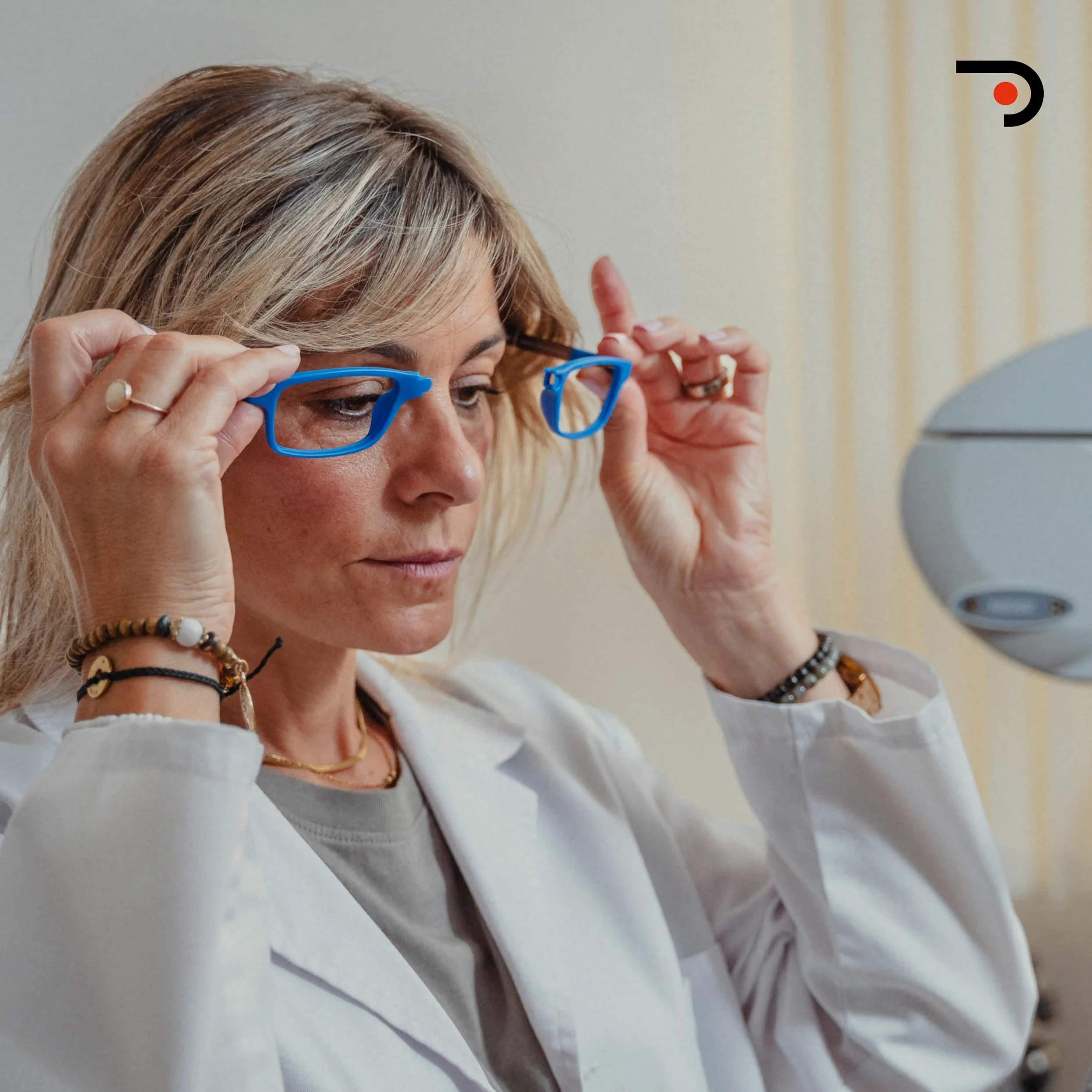 DIDINSKY Okulary prezbitowe z magnesami i filtrem niebieskiego światła. Magnetyczne okulary do czytania dla mężczyzn i kobiet z soczewkami antyrefleksyjnymi. Indigo 0.0 - DIKRIK FLEX UFFIZI, Indygo,