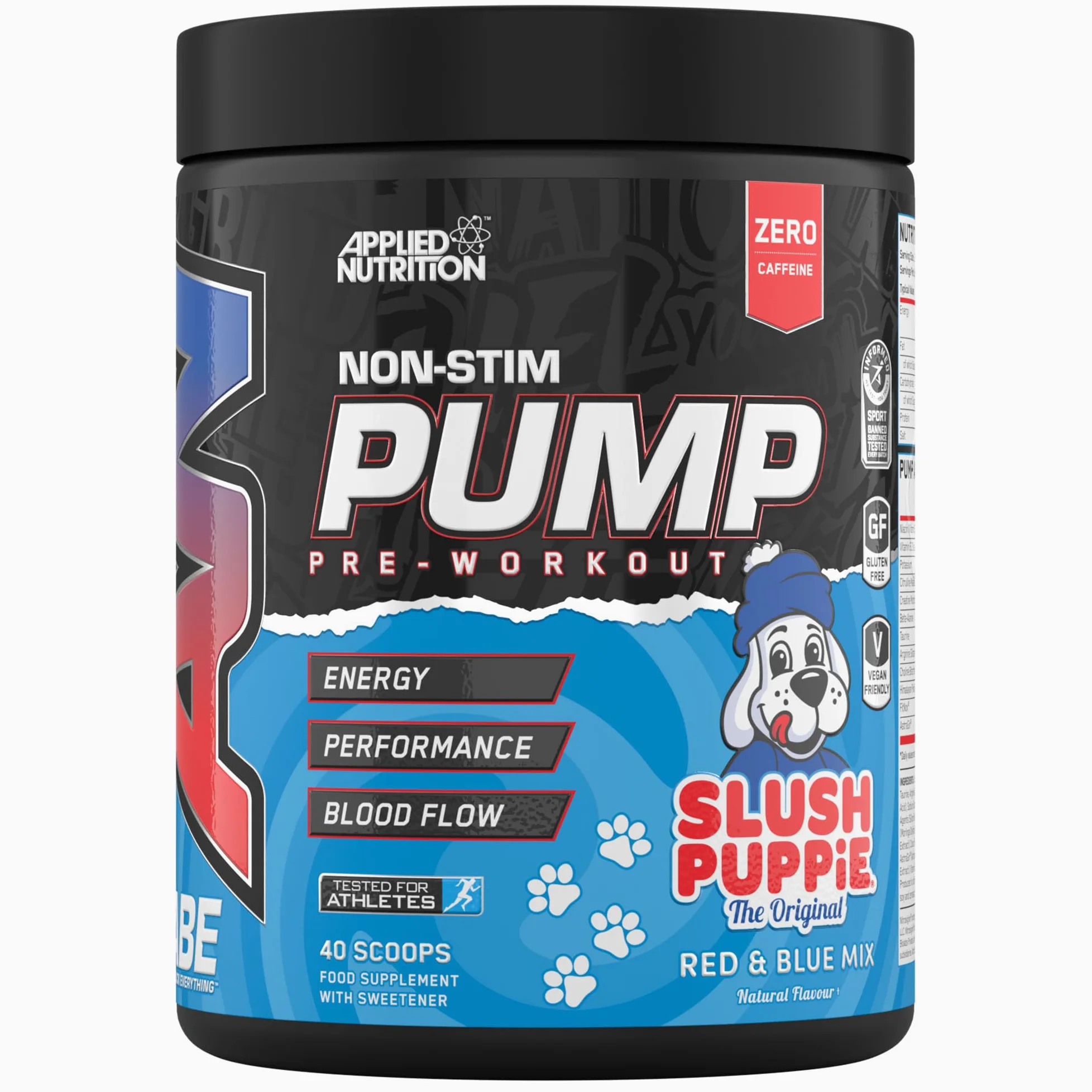 Applied Nutrition ABE Non-Stim Pump (40 Serv) Slush Puppie - Przedtreningówki - NO Booster