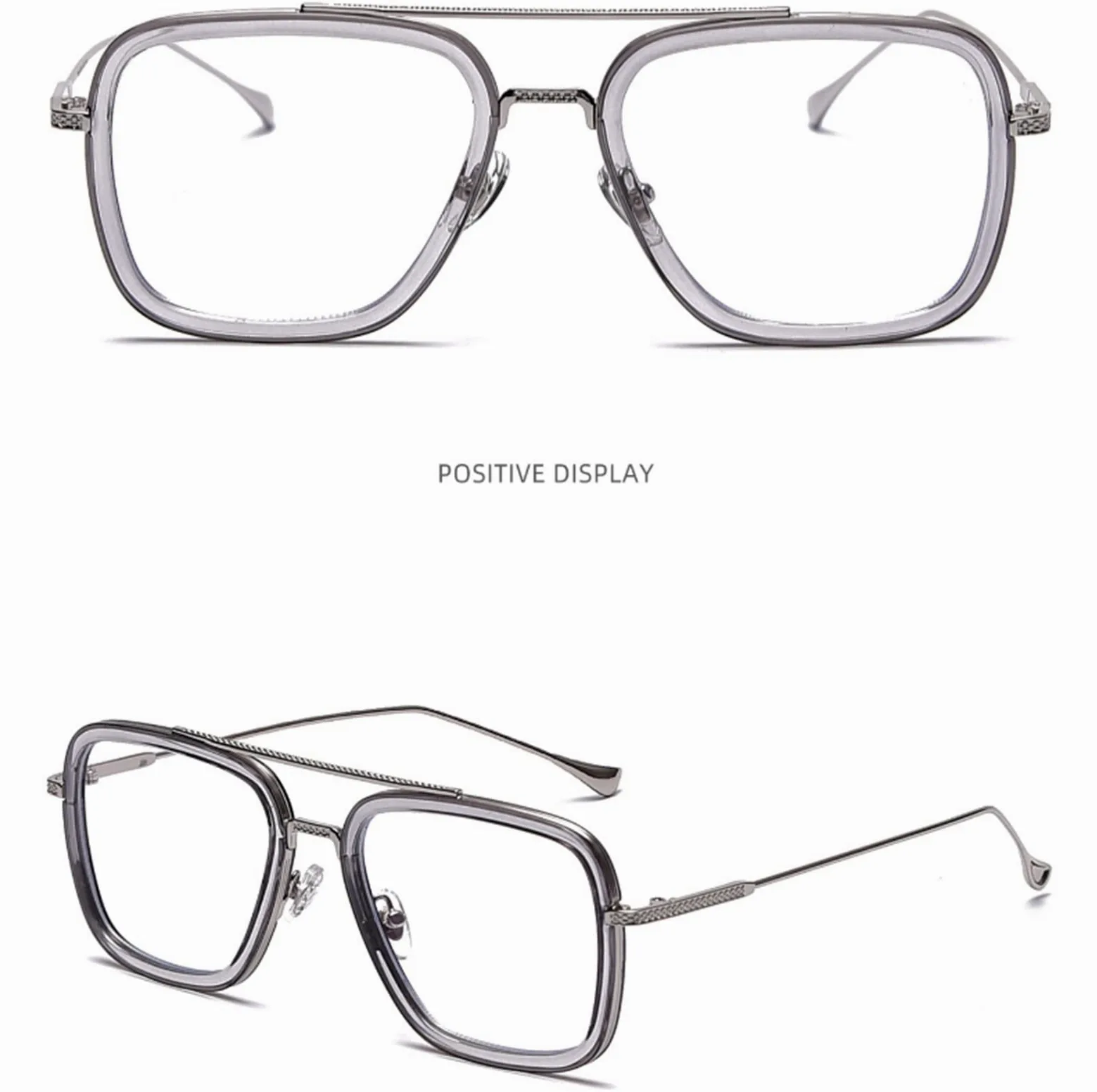 Okulary komputerowe okulary do gier unisex niebieskie światło blokujące okulary męskie metalowe antyniebieskie światło płaskie okulary okulary oprawka anty-niebieskie promienie komputerowe okulary do gier