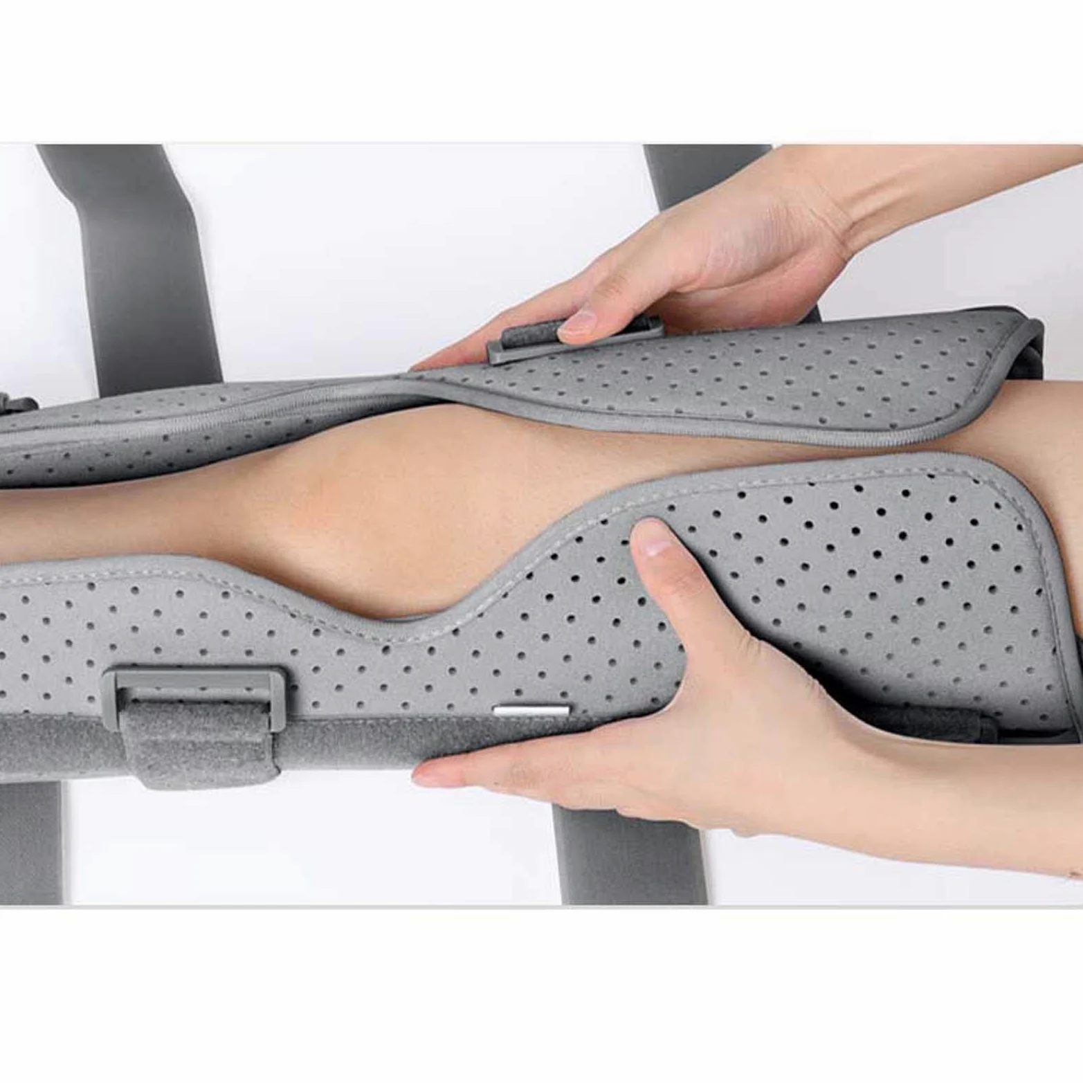 Regulowany stabilizator kolana z otwartą rzepką