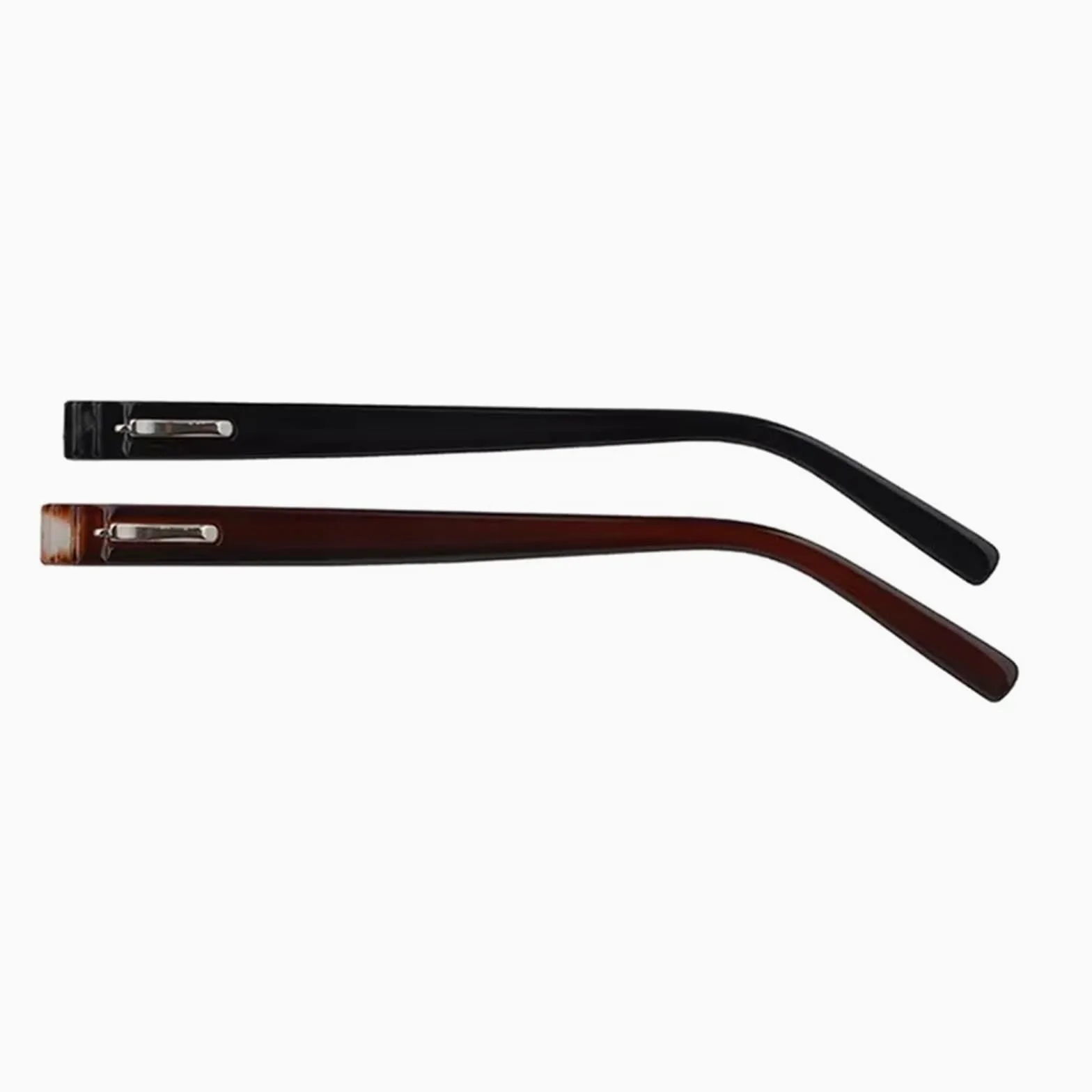 2 pary 9mm PC okulary sprężynowe zausznik Flex plastikowa końcówka nogawki oprawki optyczne części do naprawy okularów(Sp009 Various Color)