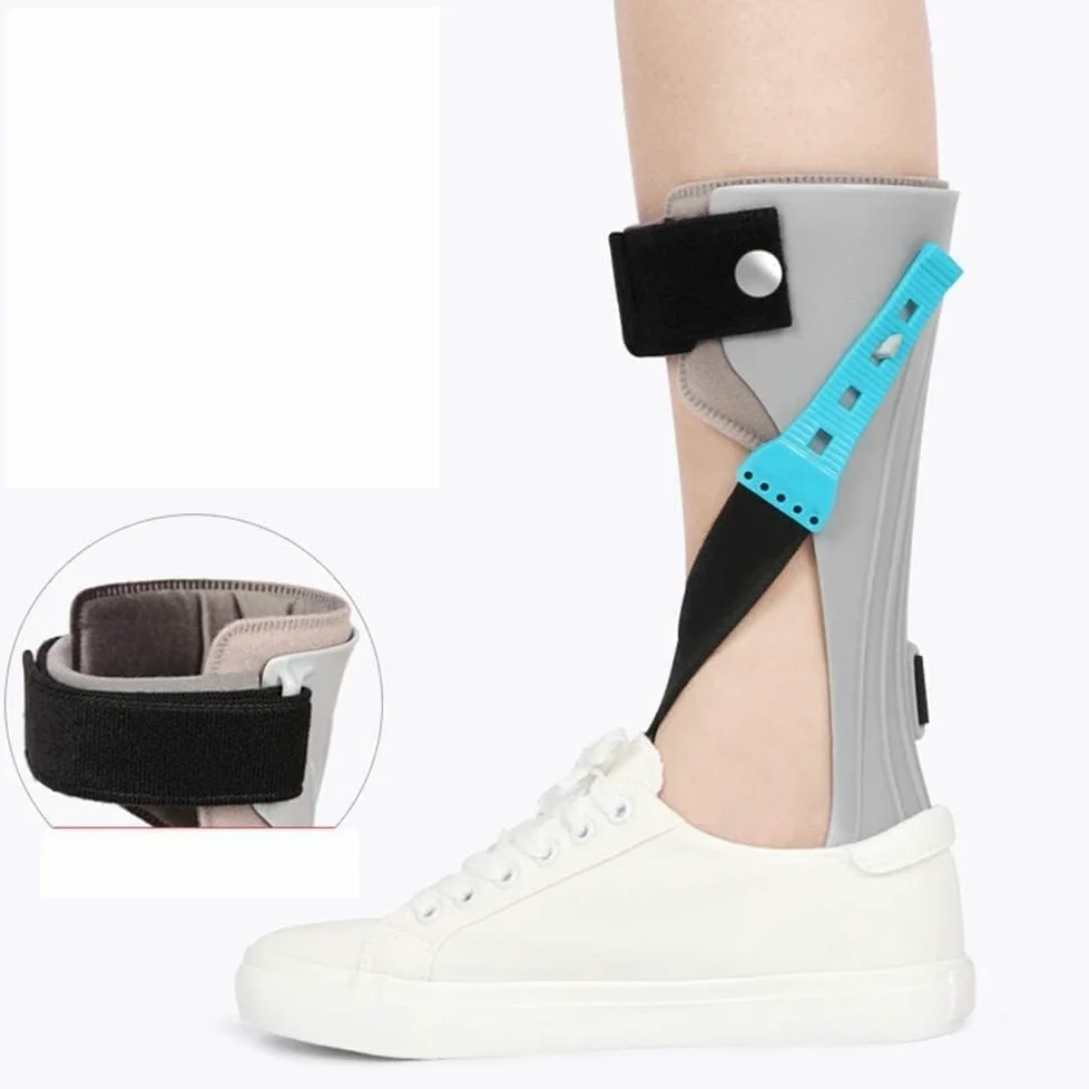 Orteza stawu skokowo-stępowego, Ankle Drop Adjustable Foot Supports Stabiliser For Flaccid And Dorsiflexion Movement(Right,L)