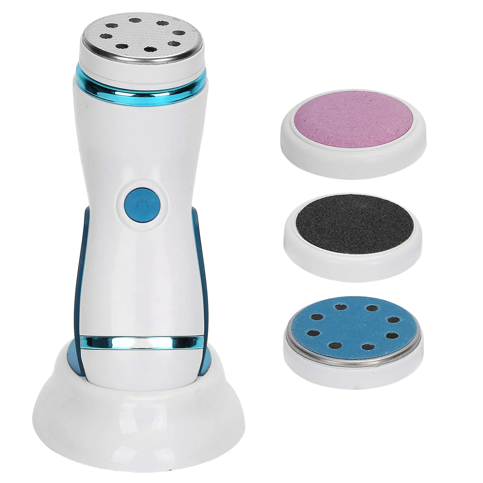 Elektryczne narzędzie do pedicure Pielęgnacja stóp Pilnik do stóp Szlifierka do stóp Środek do usuwania martwego naskórka Niebieski USB Akumulator do martwej twardej pękniętej Suchej skóry Idealna p