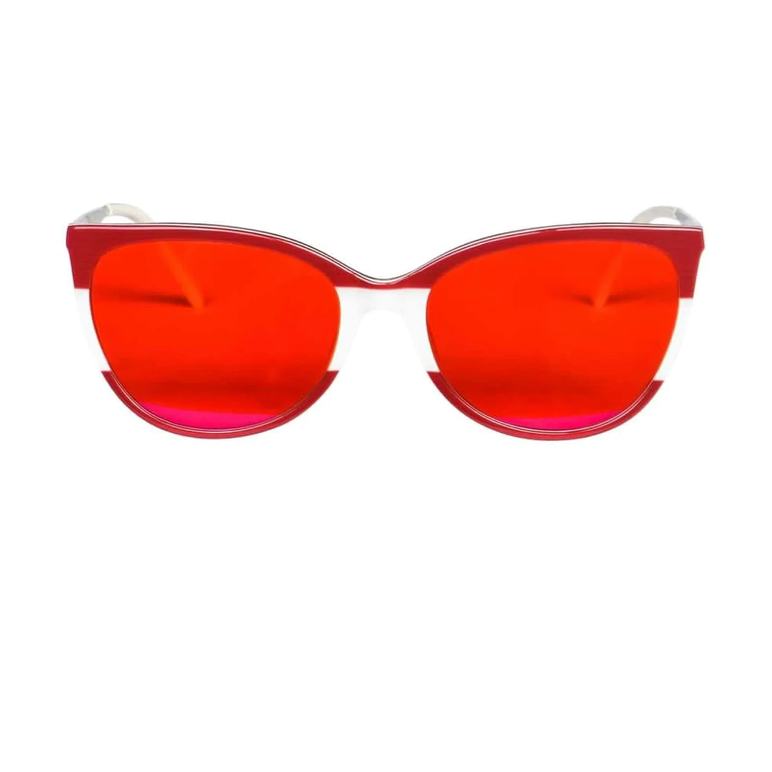 Okulary z filtrem niebieskiego światła damskie czerwone soczewki dobry sen eliminują zmęczenie oczu okulary pomarańczowe niebieskie okulary blokujące - AM66CRED, C5, czerwony obiektyw