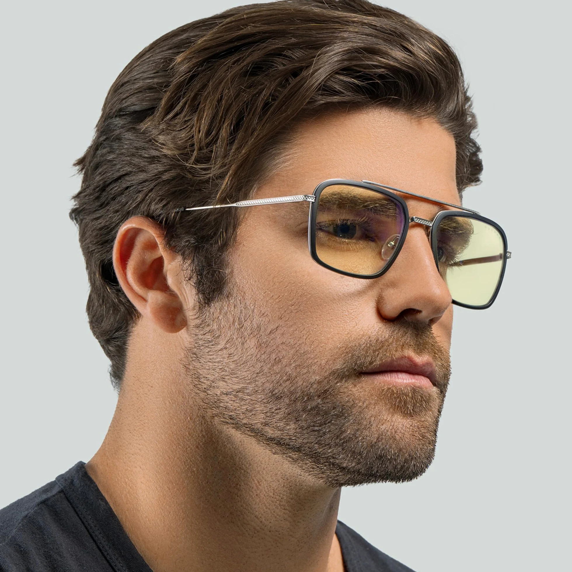 Gunnar Okulary blokujące niebieskie światło Mężczyźni Stark Industries (1 w zestawie)