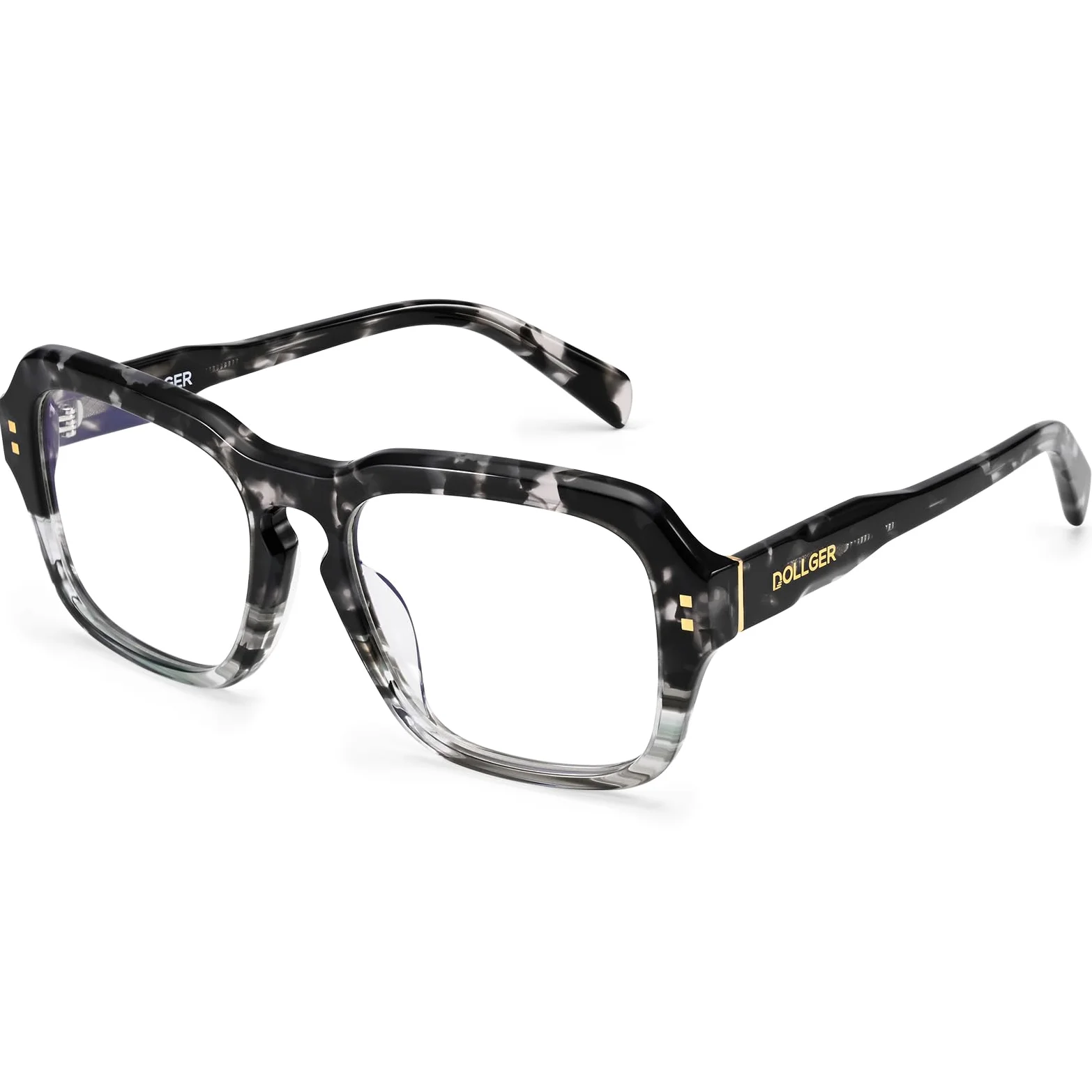 Dollger Kwadratowe okulary blokujące niebieskie światło dla kobiet i mężczyzn okulary do gier komputerowych ochrona UV400