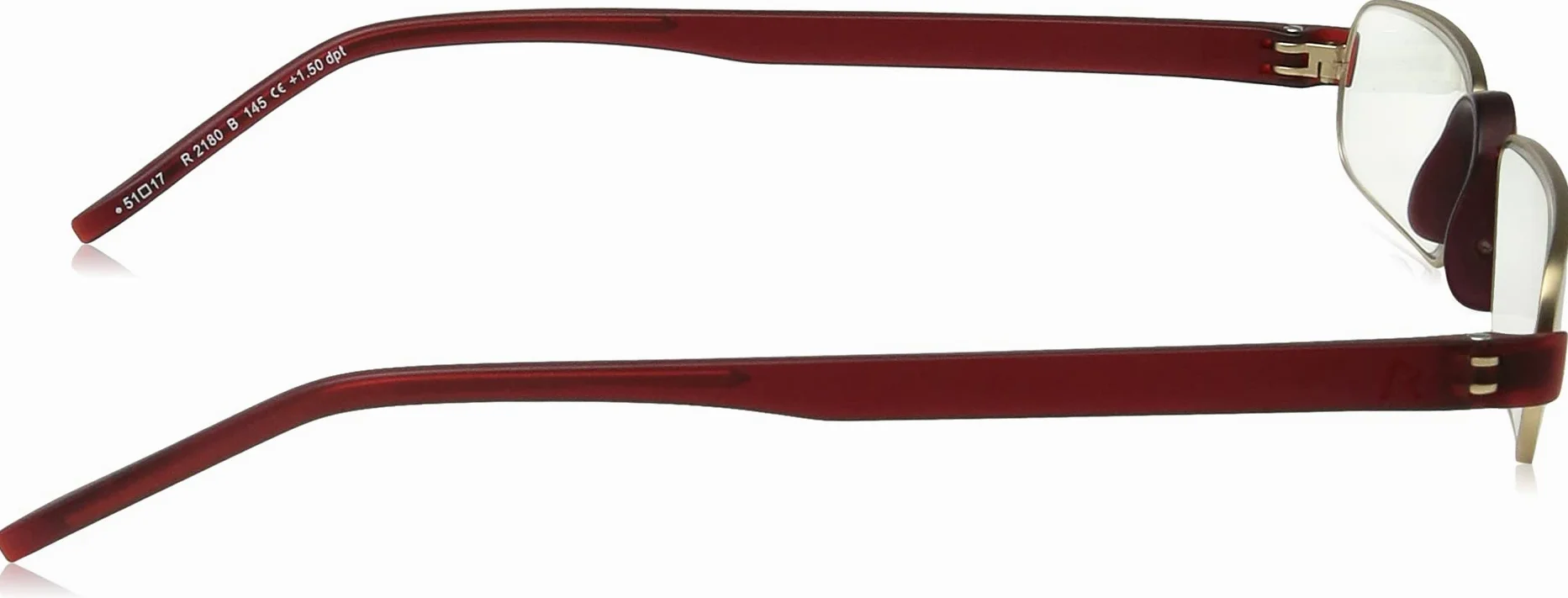 Rodenstock Akcesorium do czytania z lustrzanymi soczewkami i pełną krawędzią, okulary z lekką ramą ze stali nierdzewnej, dla dalekowidzów Uniseks ProRead R2180 (1 w zestawie)